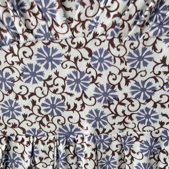 Sport Max code womens dress size M sleeveless floral V-Neck - Picture 5 of 10